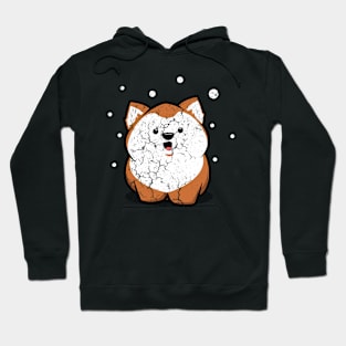 Finally Snow Corgi Hoodie